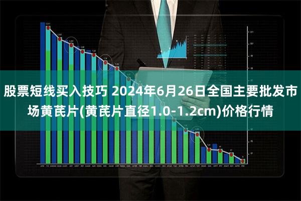 股票短线买入技巧 2024年6月26日全国主要批发市场黄芪片(黄芪片直径1.0-1.2cm)价格行情