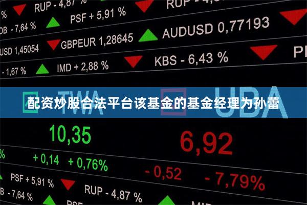 配资炒股合法平台该基金的基金经理为孙蕾